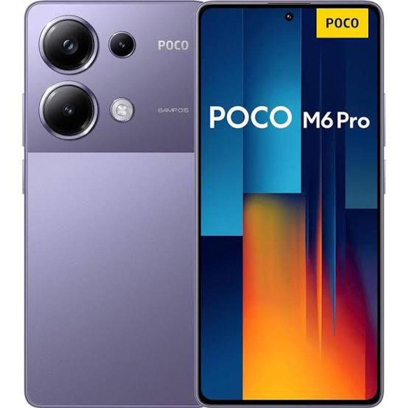 POCO M6 Pro 8GB RAM 256GB ROM パープル e01e25cba2bb3248fc10fc002505bd